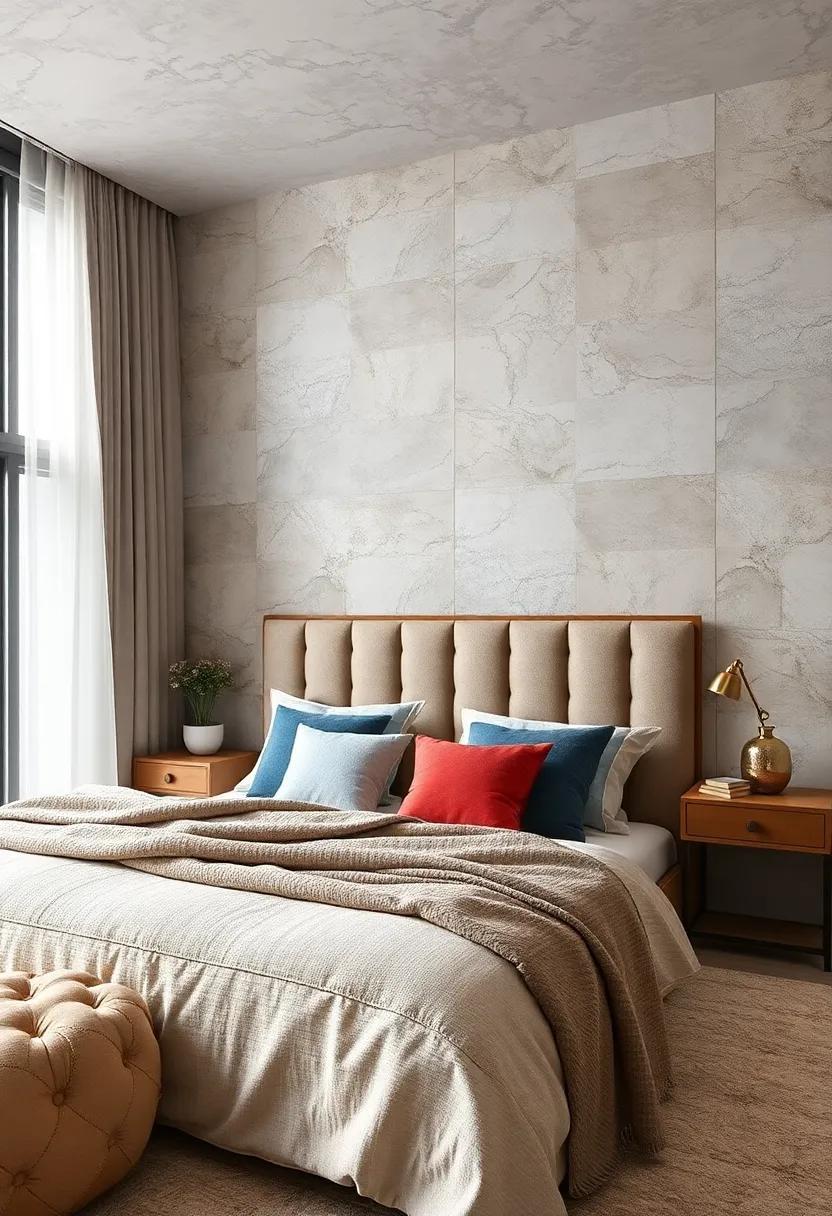 Mixed Material Fusion: Combine upholstery with⁤ wood or metal accents for an industrial chic ​headboard appeal