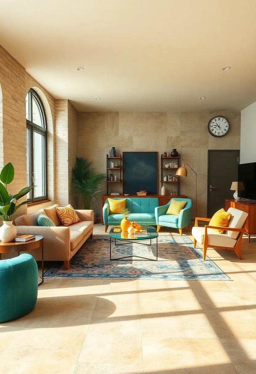 Layer rugs ‌of different eras and⁤ styles ‍to anchor your space with eclectic charm and visual interest