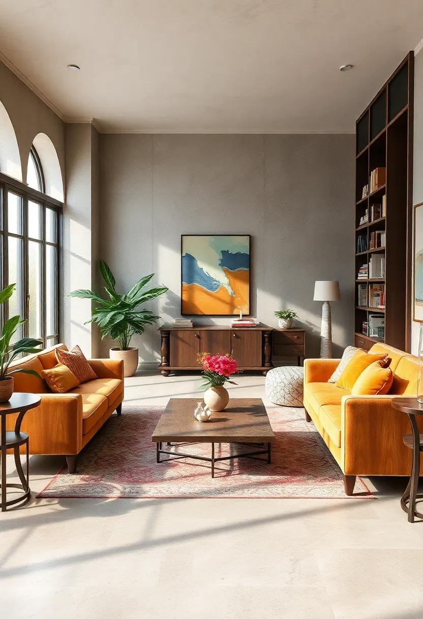 Place modern minimalist furniture alongside ornate vintage pieces to highlight each⁤ style's unique ‍beauty