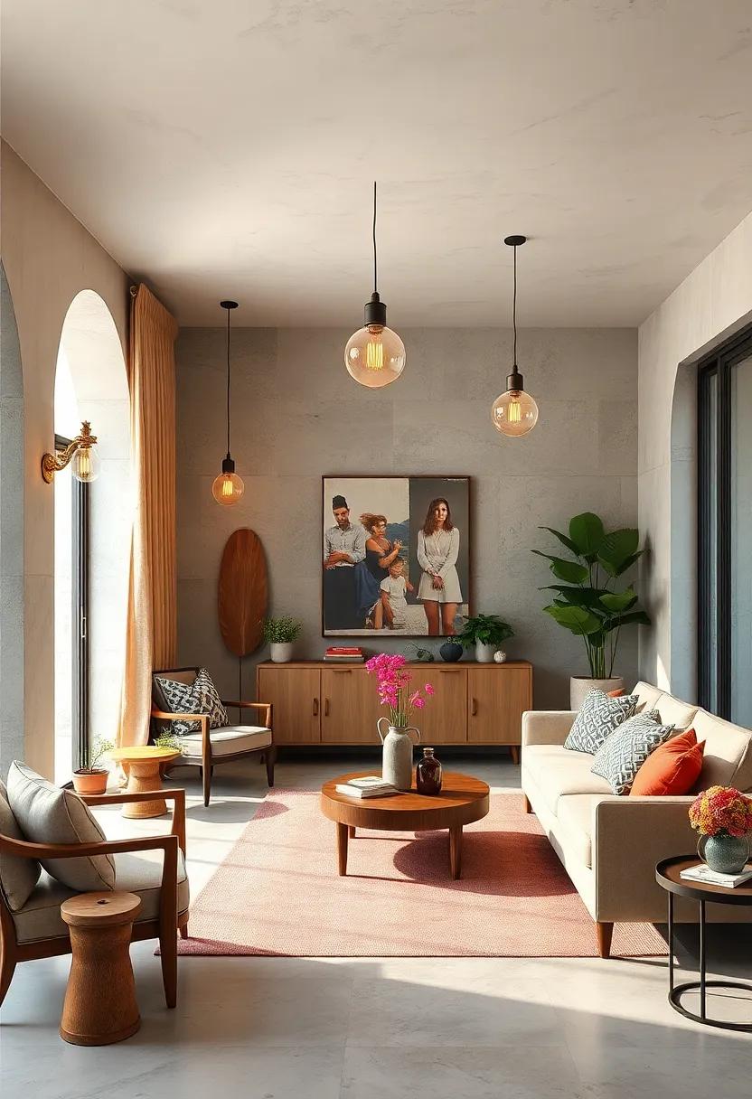 Introduce ⁤statement vintage lighting fixtures to add character while complementing minimalist modern designs