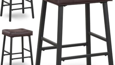 Our Honest Take on KORZEY 24″ Counter Height Bar Stools Set