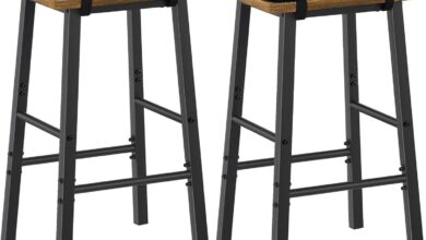 Our Honest Take: Rustic Brown & Black Bar Stools Reviewed