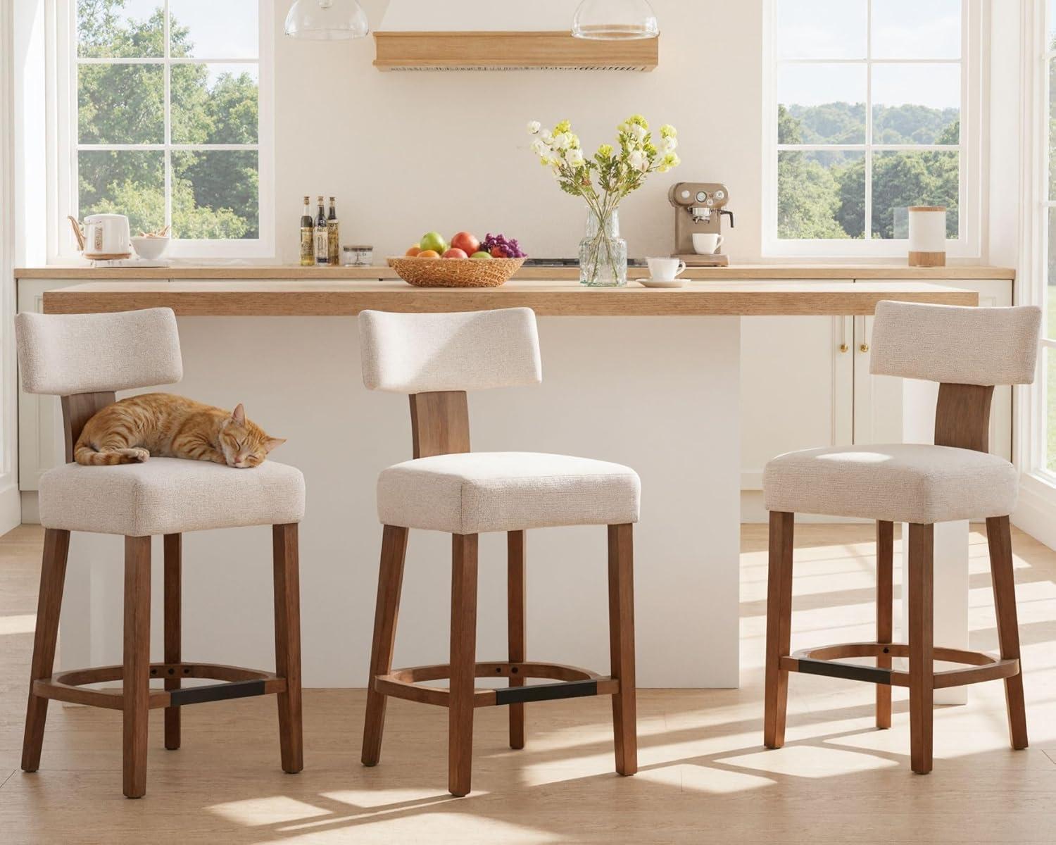 Our Honest Take: Stylish & Sturdy Farmhouse Bar Stools Set of 3