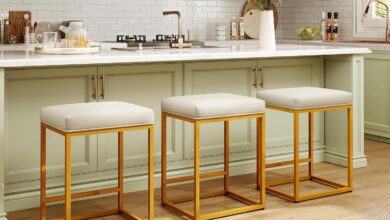 Our Take on MAISON ARTS White & Gold Bar Stools: Stylish & Sturdy