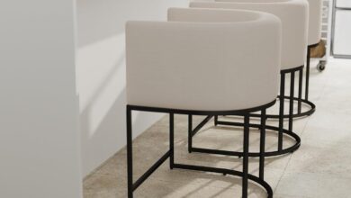 Our Honest Take: Stylish & Comfortable Cream Linen Bar Stools Set