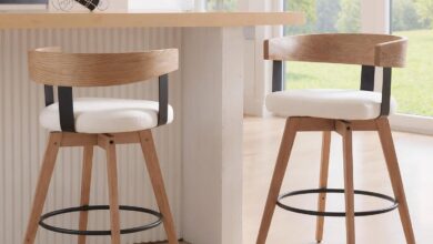 Our Honest Take on DUOMAY’s Stylish 360° Swivel Bar Stools