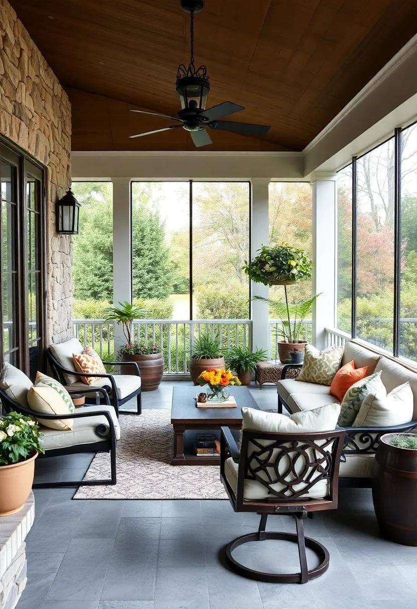 25 Best Screened Porch Furniture Pieces Featuring Stylish Weather-Resistant Fabrics
