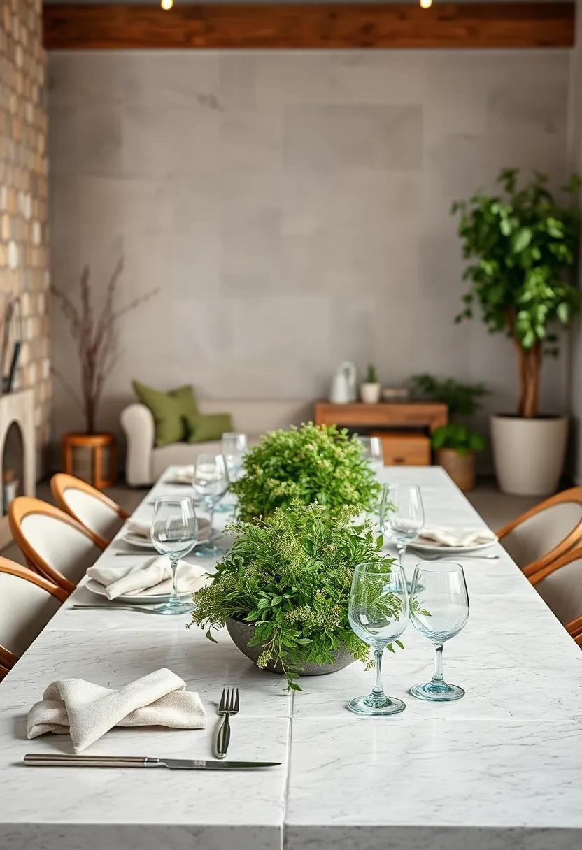23 Fresh Herb-Inspired Spring Table Settings to Brighten Your Dining Experience