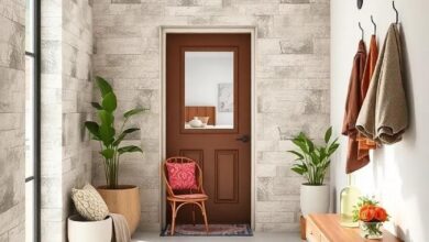 23 Clever Small Entryway Ideas Featuring Wall-Mounted Hooks for Effortless Organization