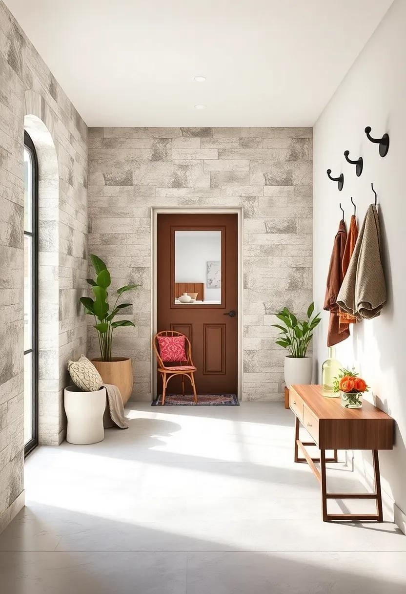 23 Clever Small Entryway Ideas Featuring Wall-Mounted Hooks for Effortless Organization