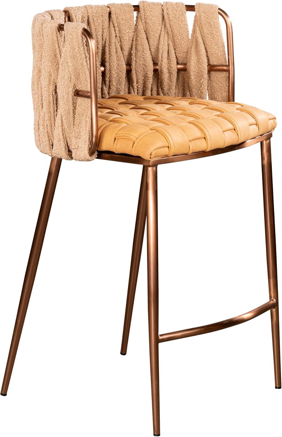 Our Review: Stylish Comfort with the Leather Milano Counter Chair