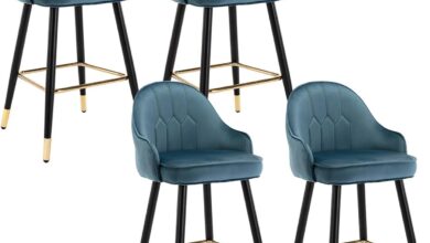 Our Honest Take: Velvet Blue Bar Stools That Blend Style & Comfort