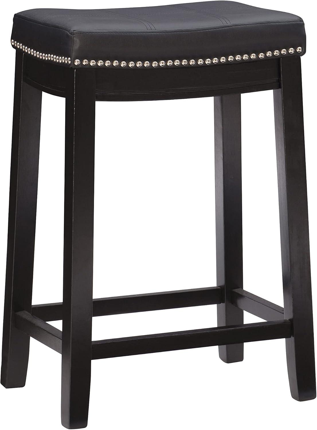 Our Honest Take on the Linon Claridge Black Counter Stool