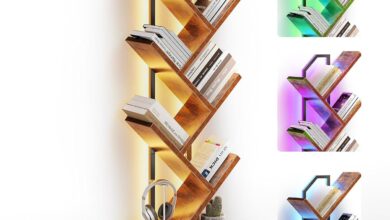 How We Organized Our Space with Casaottima’s Tree Bookshelf