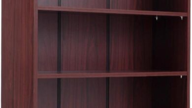 Our Honest Take on the STARY 5 Shelf Mahogany Bookcase