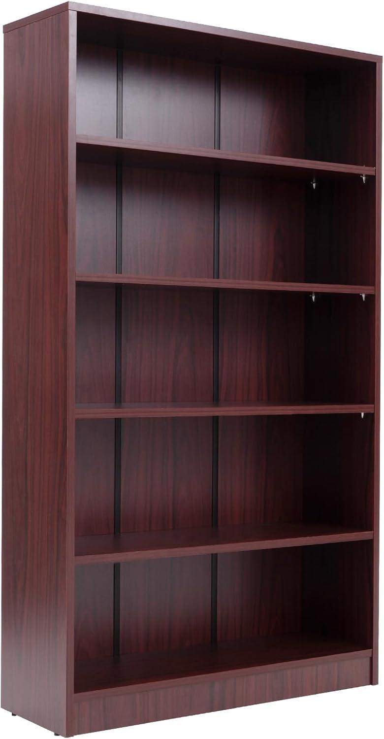 Our Honest Take on the STARY 5 Shelf Mahogany Bookcase