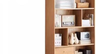 How We Transformed Our Space with This Nordic Oak Bookshelf