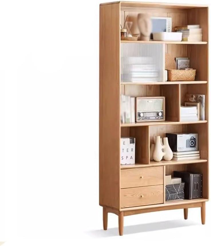 How We Transformed Our Space with This Nordic Oak Bookshelf