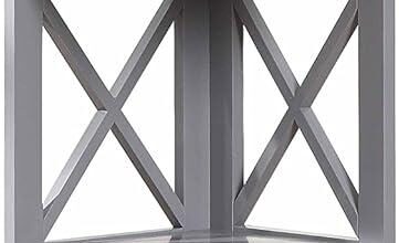 How We Made Room Stylishly with the Oxford 5-Tier Corner Shelf