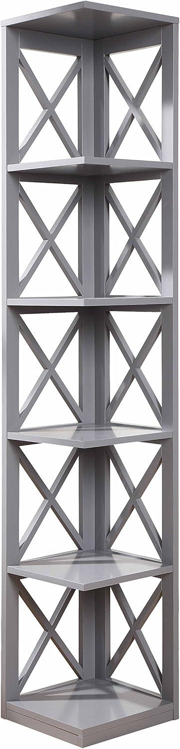 How We Made Room Stylishly with the Oxford 5-Tier Corner Shelf