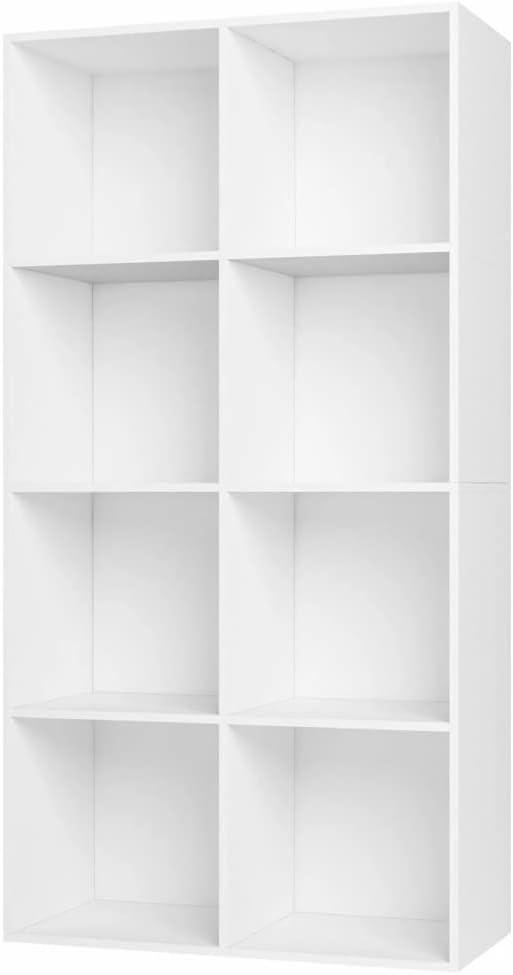 Our Take on the 8-Compartment Cube Shelf: Simple, Sturdy Storage