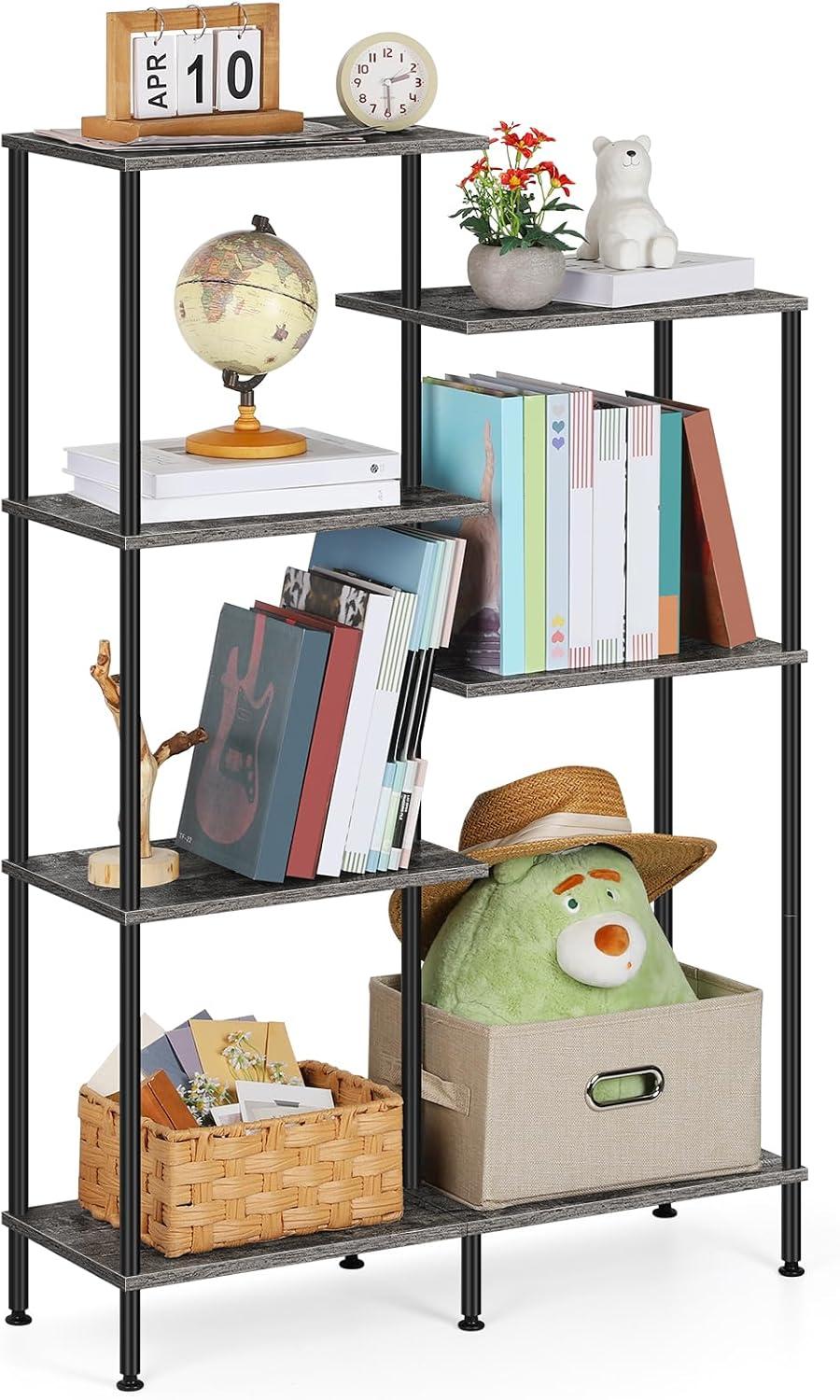 Our Honest Take: The BTY 6-Tier Small Bookshelf for Every Space