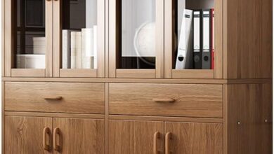 Our Take on the REHOOF Storage Cabinet: Stylish but Assembly Challenging