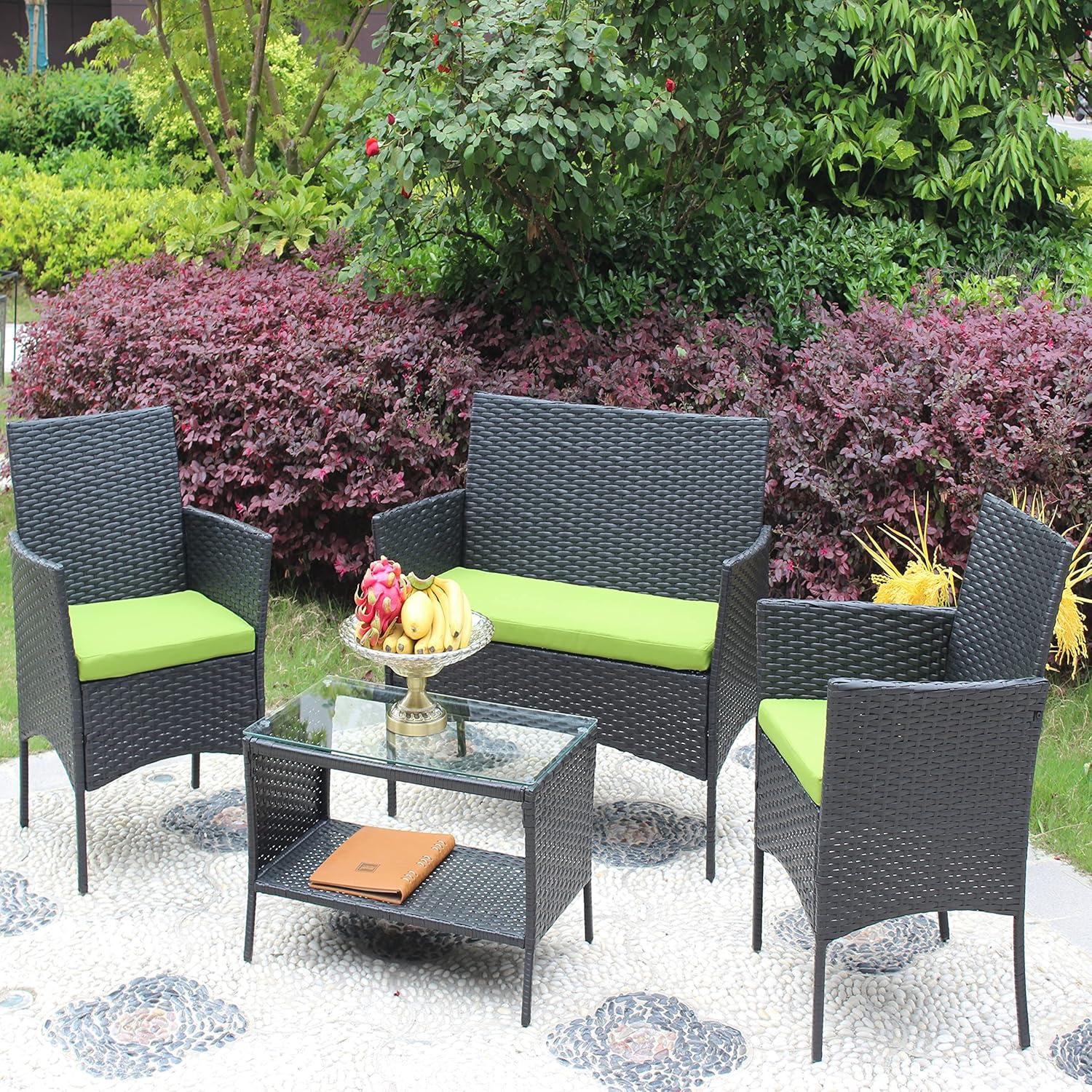 How We Transformed Our Patio with This Stylish 4-Piece Set