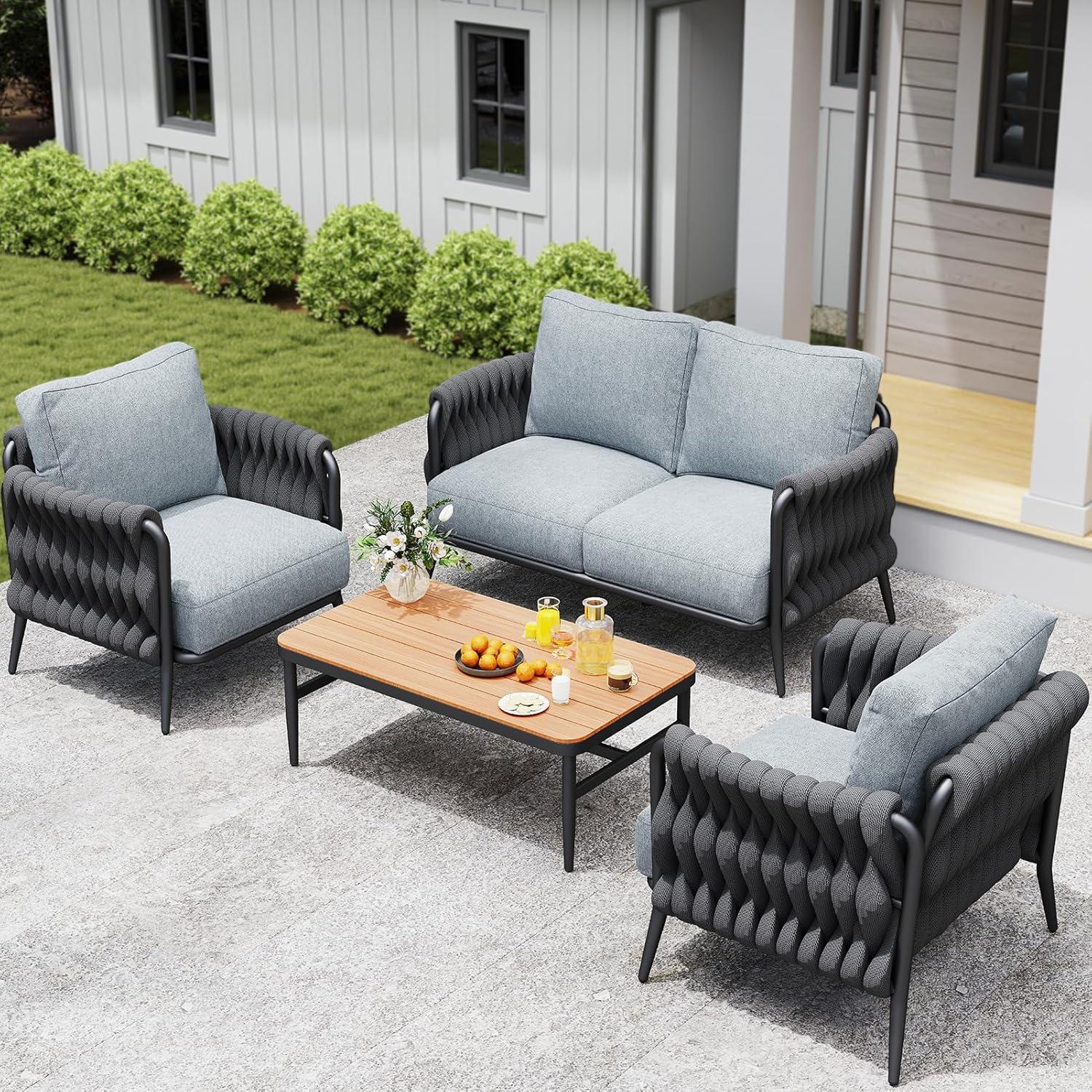 Our Honest Take on the 5-Piece Outdoor Patio Sofa Set