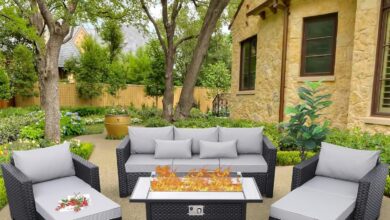 Our Honest Take on the 7-Piece Patio Set with Fire Pit Charm