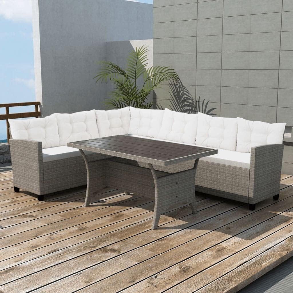 Our Honest Take on the 3-Piece Gray Patio Lounge Set