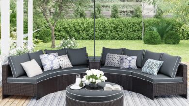 Our Honest Take on the 6-Piece Outdoor Rattan Sofa Set