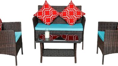 How Our 4-Piece Wicker Set Transformed Outdoor Relaxation