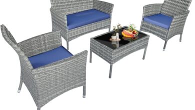 Our Honest Take on the Generic 4-Piece Wicker Patio Set