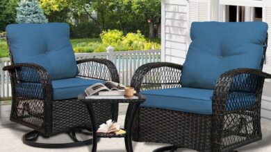 Finding Comfort and Style Together: Our SHGJ&SOFT Patio Set Review