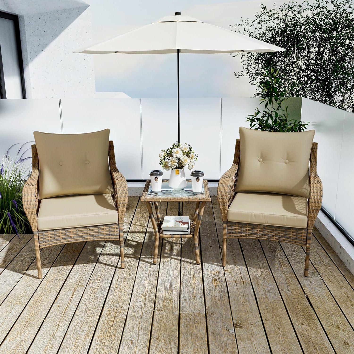 Our Honest Take: Cozy Comfort with the 3-Piece Patio Set