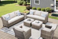 Our Take on the AMCLOBA 7-Piece Outdoor Patio Set: Comfort Meets Style