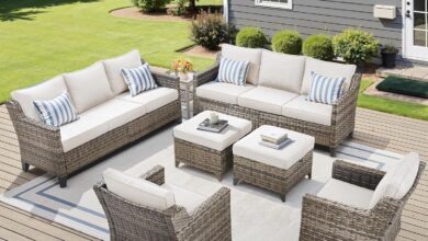 Our Take on the AMCLOBA 7-Piece Outdoor Patio Set: Comfort Meets Style