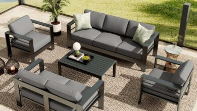 Our Take on the GarveeLife 7-Seat Aluminum Patio Set: Style Meets Comfort