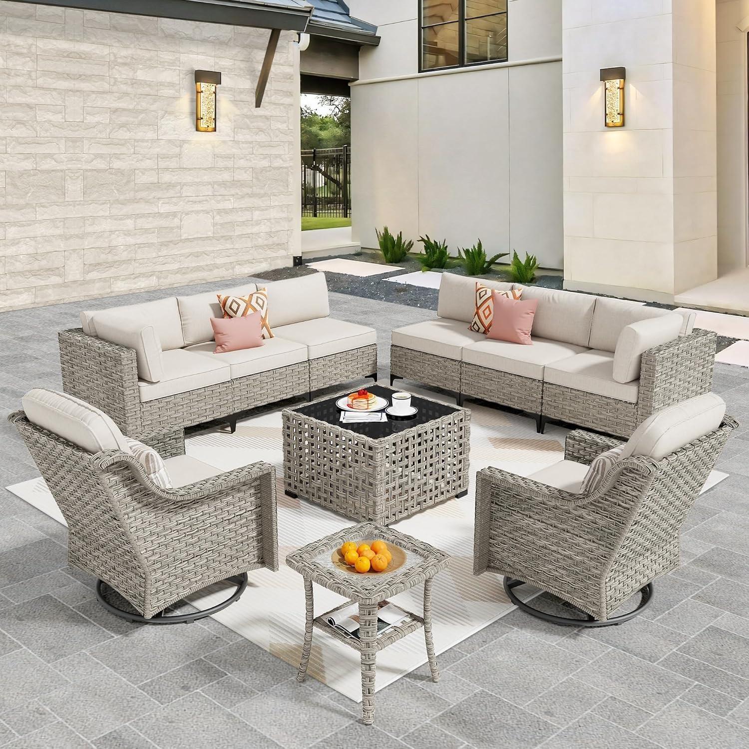 Our Honest Take on the 10-Piece Patio Set with LED Glow