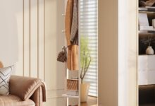 Our Take on the 3-in-1 Wood Mirror with Storage & Hooks