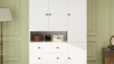 Our Honest Take on the Spacious White Wooden Armoire Wardrobe