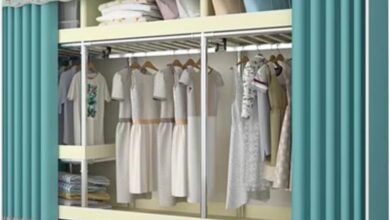 Our Take on the Sturdy Steel Pipe Wardrobe: Stylish & Spacious