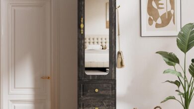 Our Review of the JanfltHome Armoire: Stylish Storage Solution
