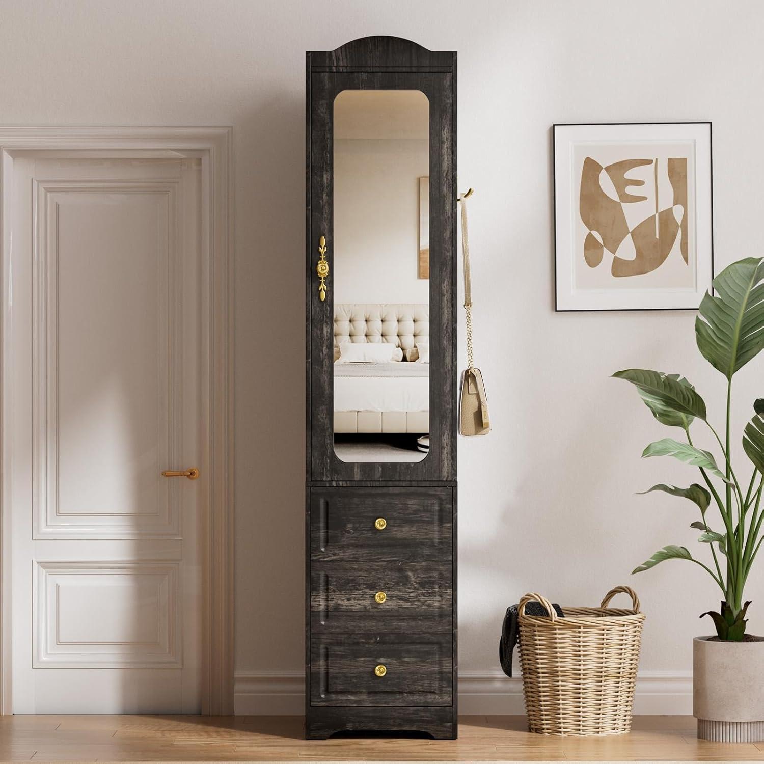 Our Review of the JanfltHome Armoire: Stylish Storage Solution