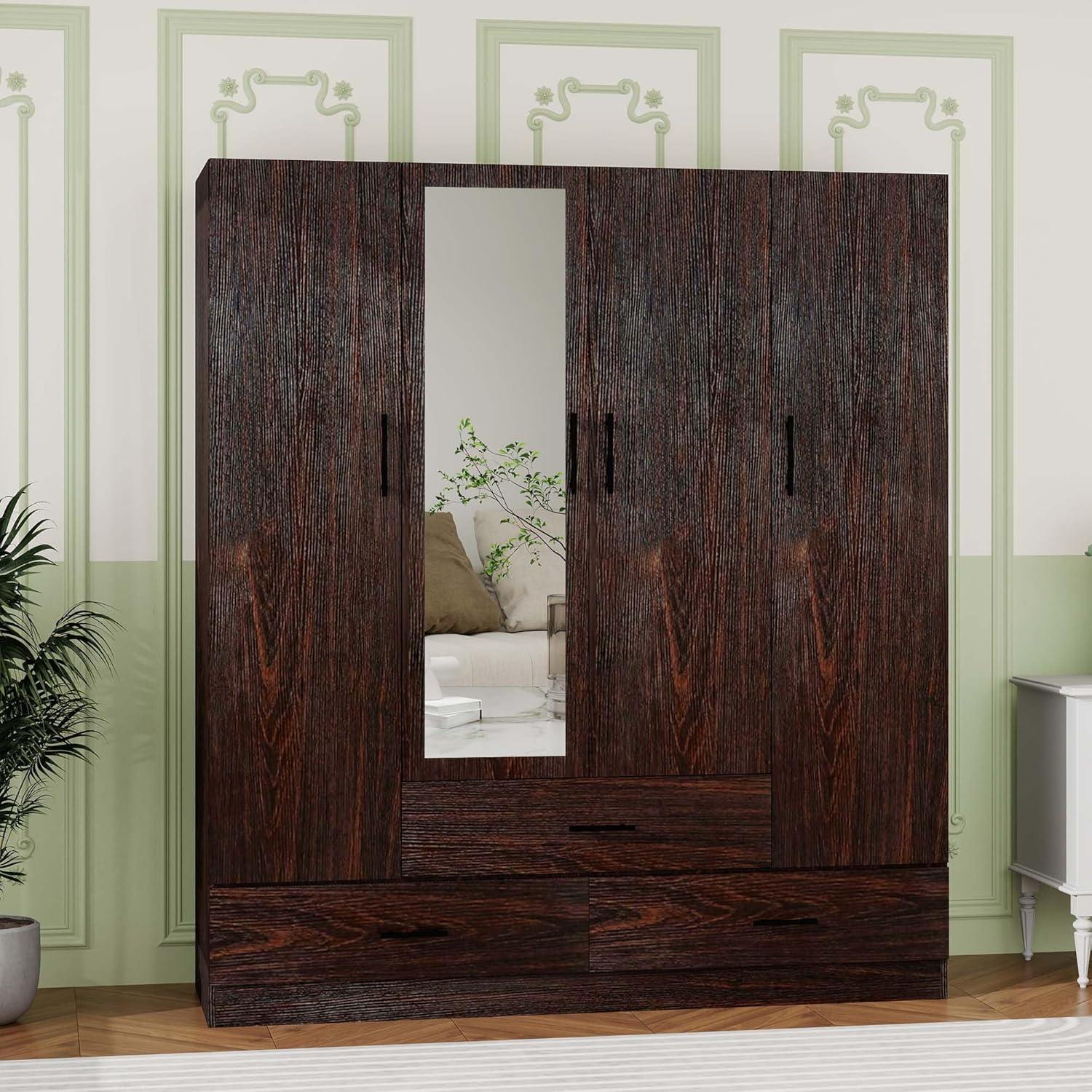 Our Take on the TemkTuek Modern Armoire: Style Meets Space