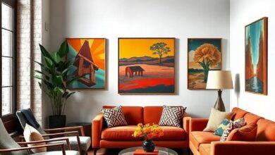 23 Iconic Retro Art Prints to Transform Your Vintage Living Room with Style