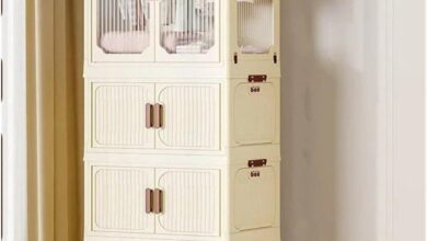 How We Organize Our Space with a Portable Folding Wardrobe