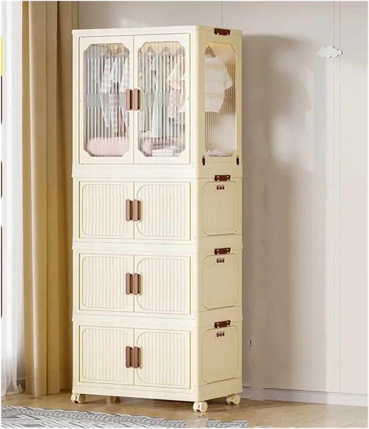 How We Organize Our Space with a Portable Folding Wardrobe