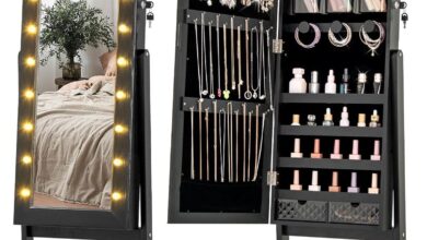 How We Stay Organized and Stylish with the LOKO LED Jewelry Cabinet